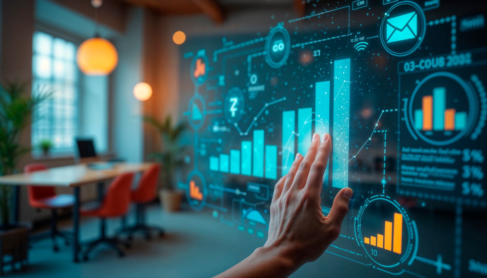 UAE marketing analytics dashboard showing data trends
